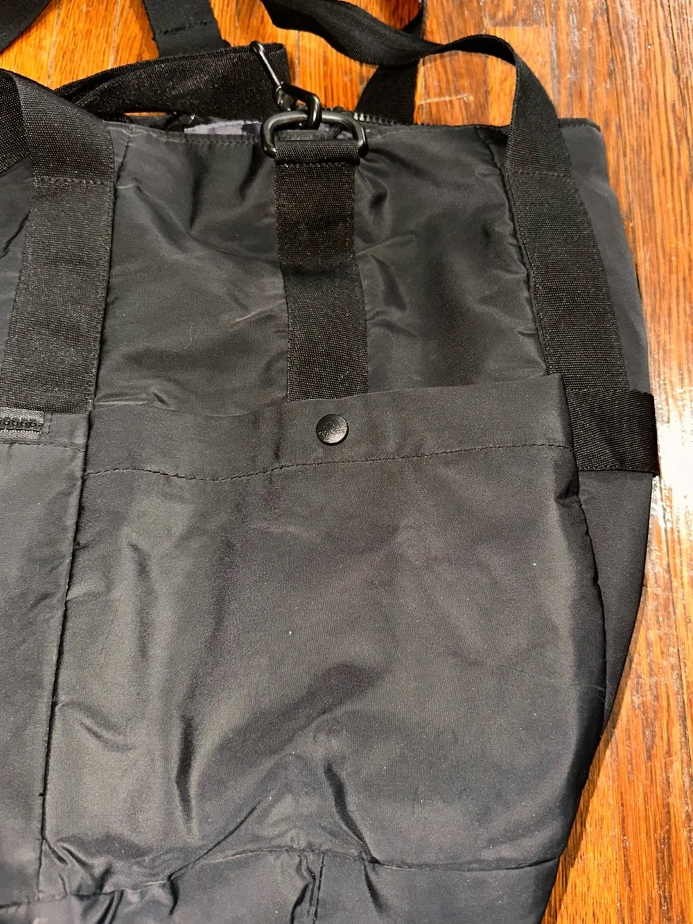Adidas All Me Tote Bag For Laptops Books Gym Gear Black Shoulder Bag
